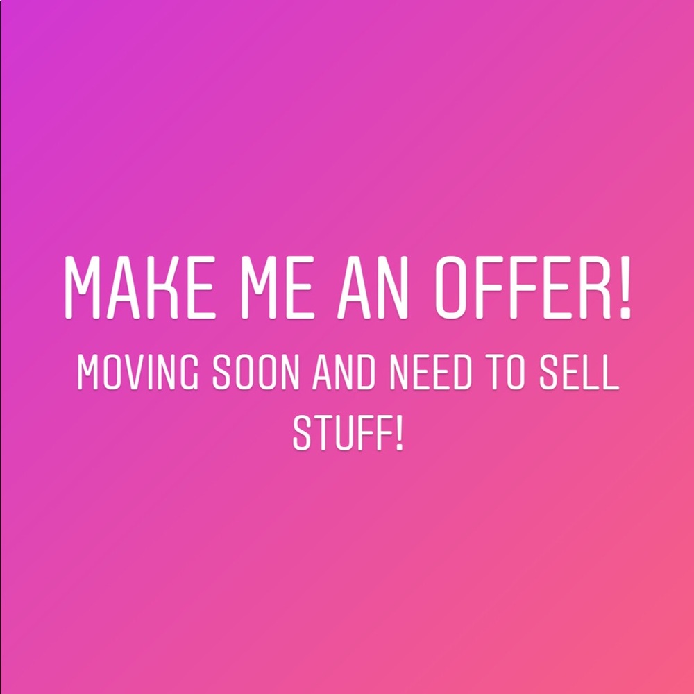 Moving sale!